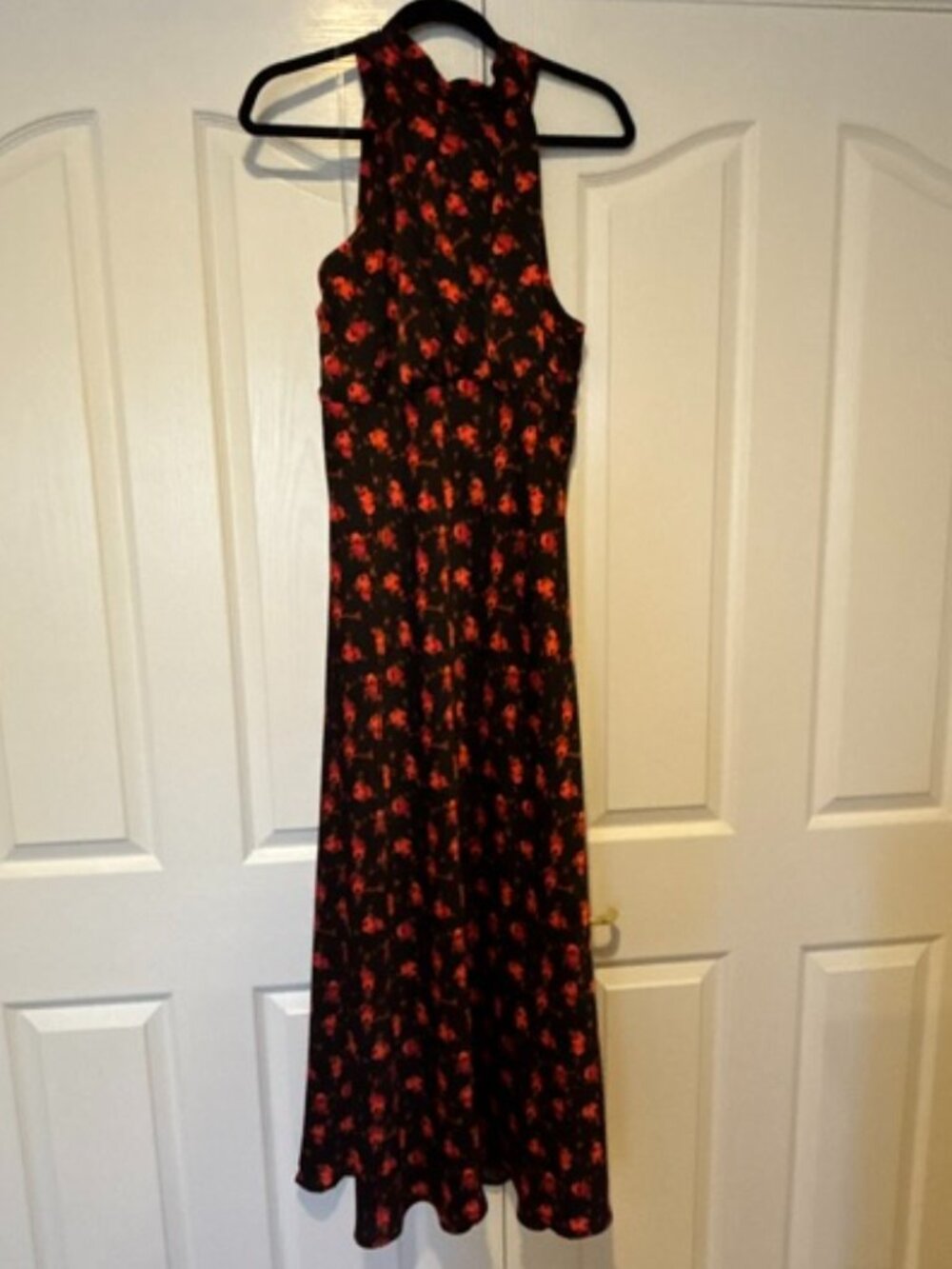 a new day Black and Red Halter Dress XL